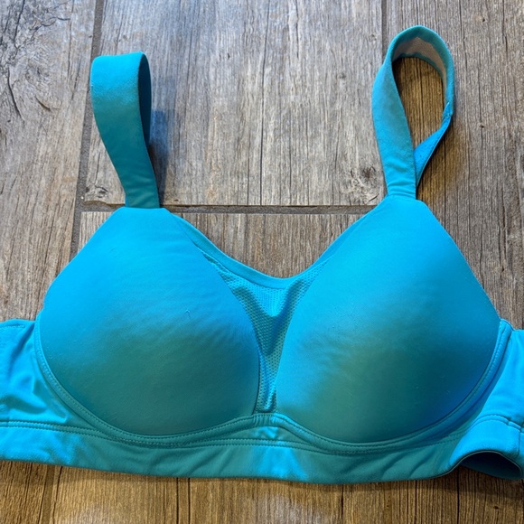Brooks moving comfort 34B Women's Blue Bra - Picture 1 of 3